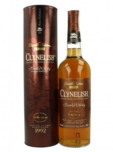 CLYNELISH 1992 2007 46% OB - Distillers Edition