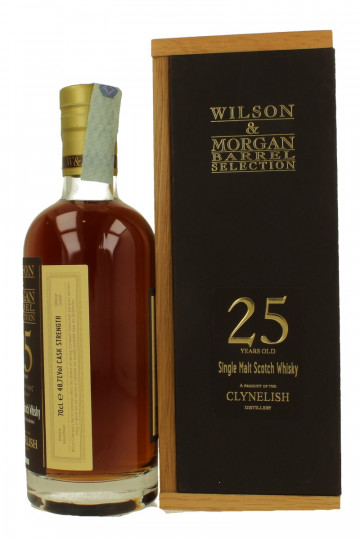 CLYNELISH 25 Years Old 1997 2022 70cl 48.7% Wilson & Morgan Sherry Finish Oloroso