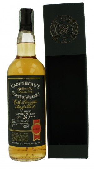 CLYNELISH 26 years old 1990 2016 70cl 45.3% Cadenhead's - Authentic Collection