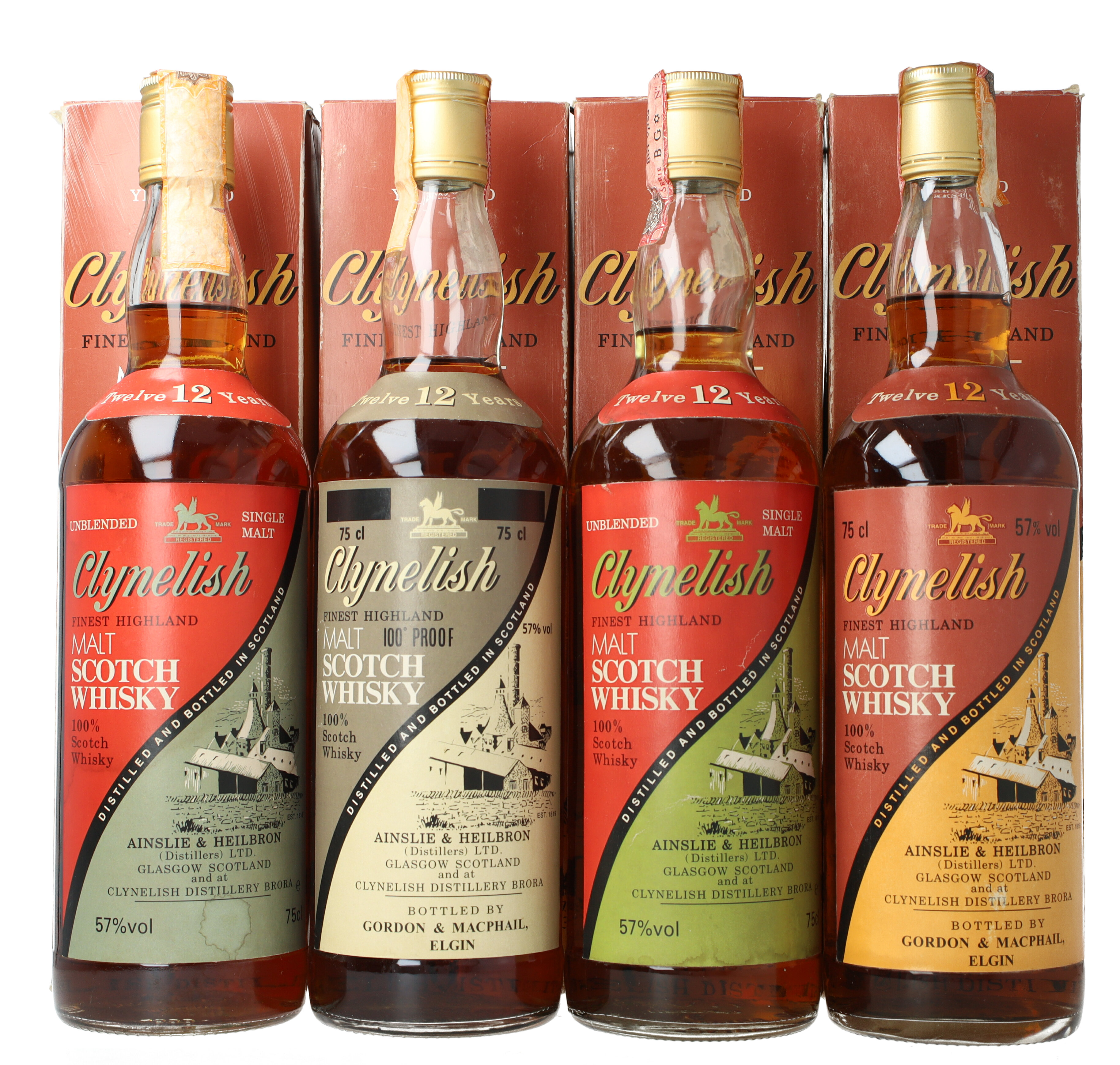 Clynelish Highland Scotch Whisky 12 Years Old - Bot.60's or early