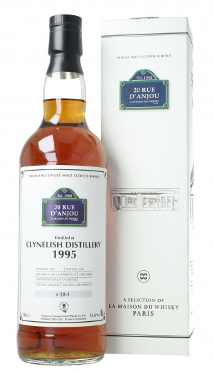 Clynelish Highland  Scotch Whisky 18 year old 1995 2018 70cl 53.6% SIGNATORY- cask 8680