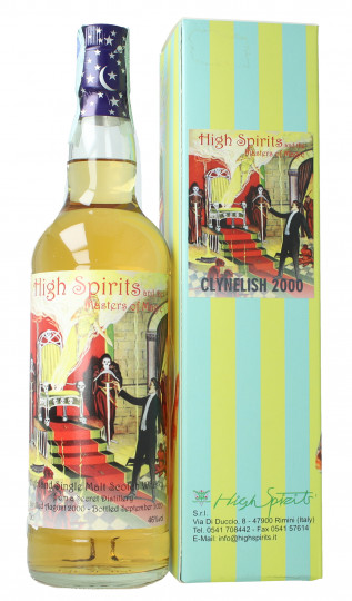 Clynelish Highland Scotch Whisky 20 Year Old 2000 2020 70cl 46% High Spirits  -
