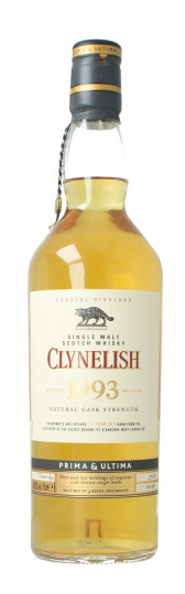 Clynelish Highland  Scotch Whisky 26 year old 1993 70cl 49.8% OB- Prima & Ultima No Box