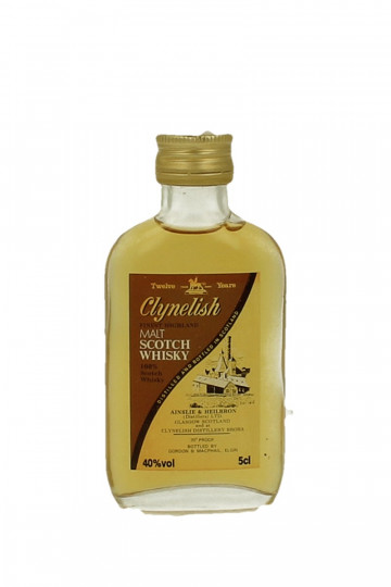 CLYNELISH  miniature 5x5cl very rare