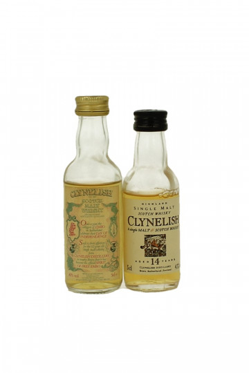 Clynelish Miniatures 2x5cl Very rare