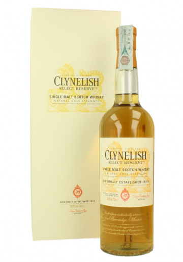 CLYNELISH Select Reserve Bot.2015 70cl 54.9% OB - Special Release 2015