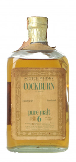 Cockburn  malt Scotch Whisky 6 Year old - Bot.60's or 70's 75cl 43%