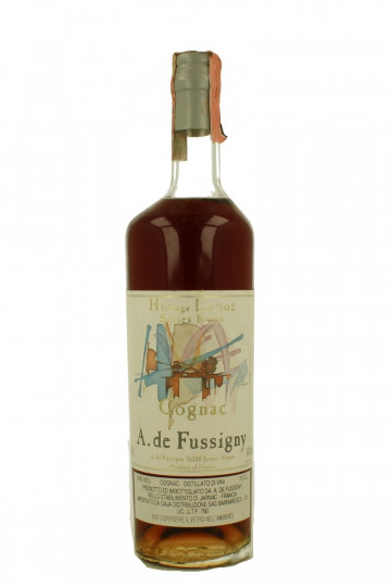 COGNAC  A. DE FUSSIGNY Heritage lot 102 Series Rare Bot in The 90's early 2000 70cl 40% Gaja Import