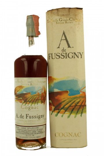 COGNAC  A. DE FUSSIGNY tres Veille Grand Champagne -Series Rare Bot in The 90's early 2000 70cl 42% Gaja Import