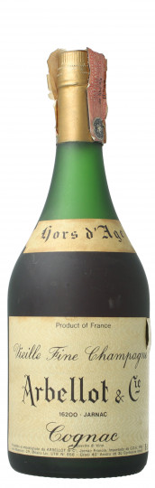 cognac Arbellot Hors d'age - Bot. in The 70's 75cl 43%