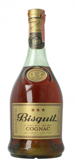 COGNAC BISQUIT 3 Star - Bot.70's-80's 70cl 40%
