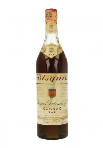 COGNAC BISQUIT  TALL BOTTLE 73 CL 40% BOTTLED IN THE 50'S-60'S 