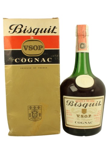 COGNAC BISQUIT  VSOP BOTTLED IN THE 60'S -70'S 73 CL 40 %