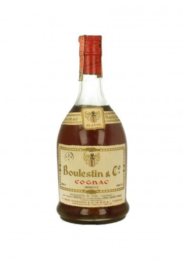 COGNAC BOULESTIN  BLASON  73 CL 40 % BOTTLED IN THE 60'S -70'S