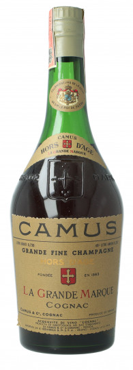CAMUS HORS D’ÂGE E.V.H. コニャック 1974年 古酒 CAMUS HORS D'ÂGE E.V.H. コニャック 1974年 古酒 - メルカリ