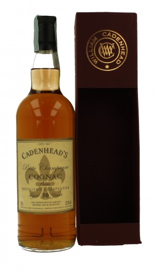 COGNAC Charpentier PETITE CHAMPAGNE 30 Years Old bot 2015 70cl 52.4% Cadenhead's - single cask