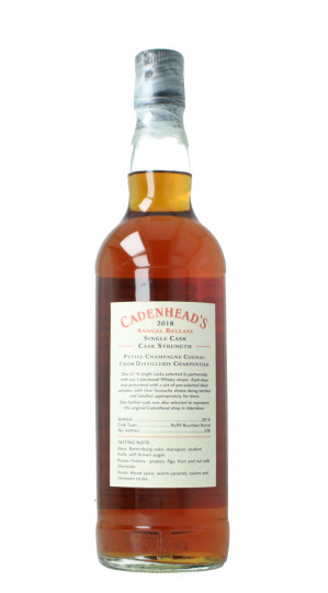 COGNAC Charpentier PETITE CHAMPAGNE 50yo bot 2018 70cl 54.8% Cadenhead's - Whisky Shop Vienna