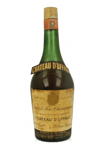 COGNAC CHATEAU D'UFFAUT 73CL 40% BOTTLED IN THE 60 'S /70'S