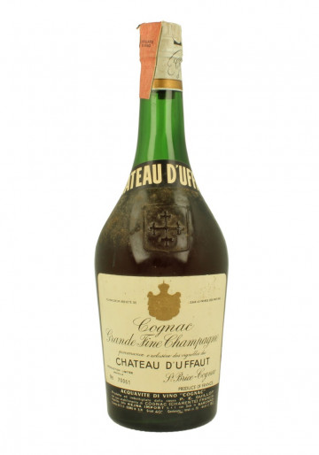 COGNAC CHATEAU D'UFFAUT GRANDE FINE CHAMPAGNE  73 CL 40% BOTTLED IN THE 60 'S /70'S