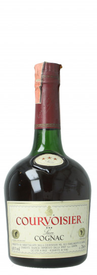 COGNAC COURVOISIER 3 star Bot. 80's/90's 70cl 40%