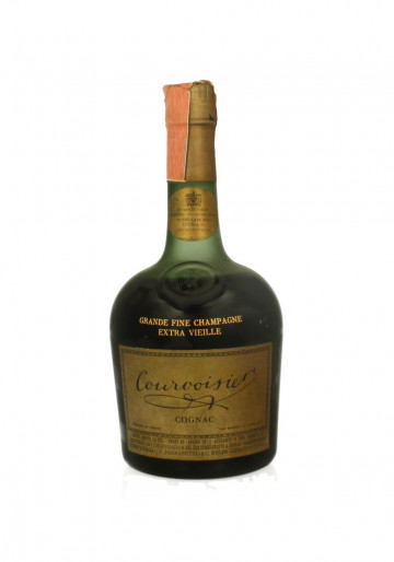 COGNAC COURVOISIER  EXTRA VEILLE  73 CL 40% VERY VERY OLD BOTTLE BAD LABEL