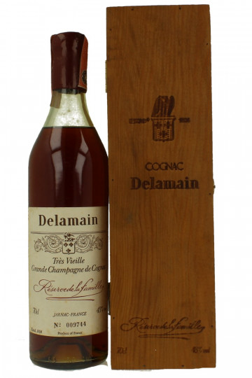 COGNAC DELAMAIN reserve de la Famille - Bot.70-80's 70cl 43%