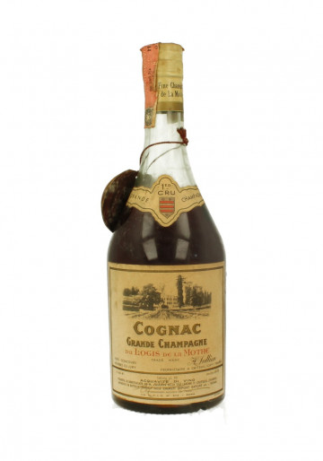 COGNAC DU LOGIS DE LA MOTHE GRAND CHAMPAGNE  1 CRU  73 CL 41 % BOTTLED IN THE 60'S -70'S