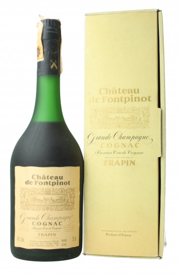COGNAC FRAPIN 1984 75cl 41% PREMIERE CRU GRANDE CHAMPAGNE - Chateau de Fontpinot