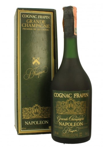 COGNAC FRAPIN  GRANDE FINE CHAMPAGNE NAPOLEON  75CL 40% OLD BOTTLE