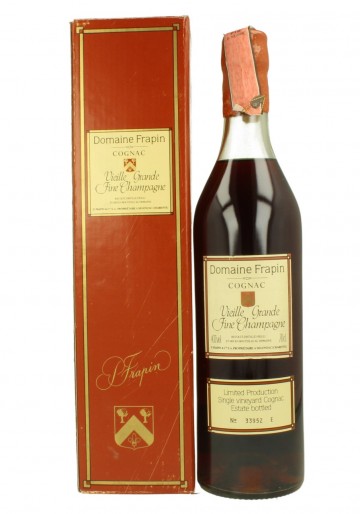 COGNAC FRAPIN  VEILLE GRANDE FINE CHAMPAGNE  70 CL 40% OLD BOTTLE