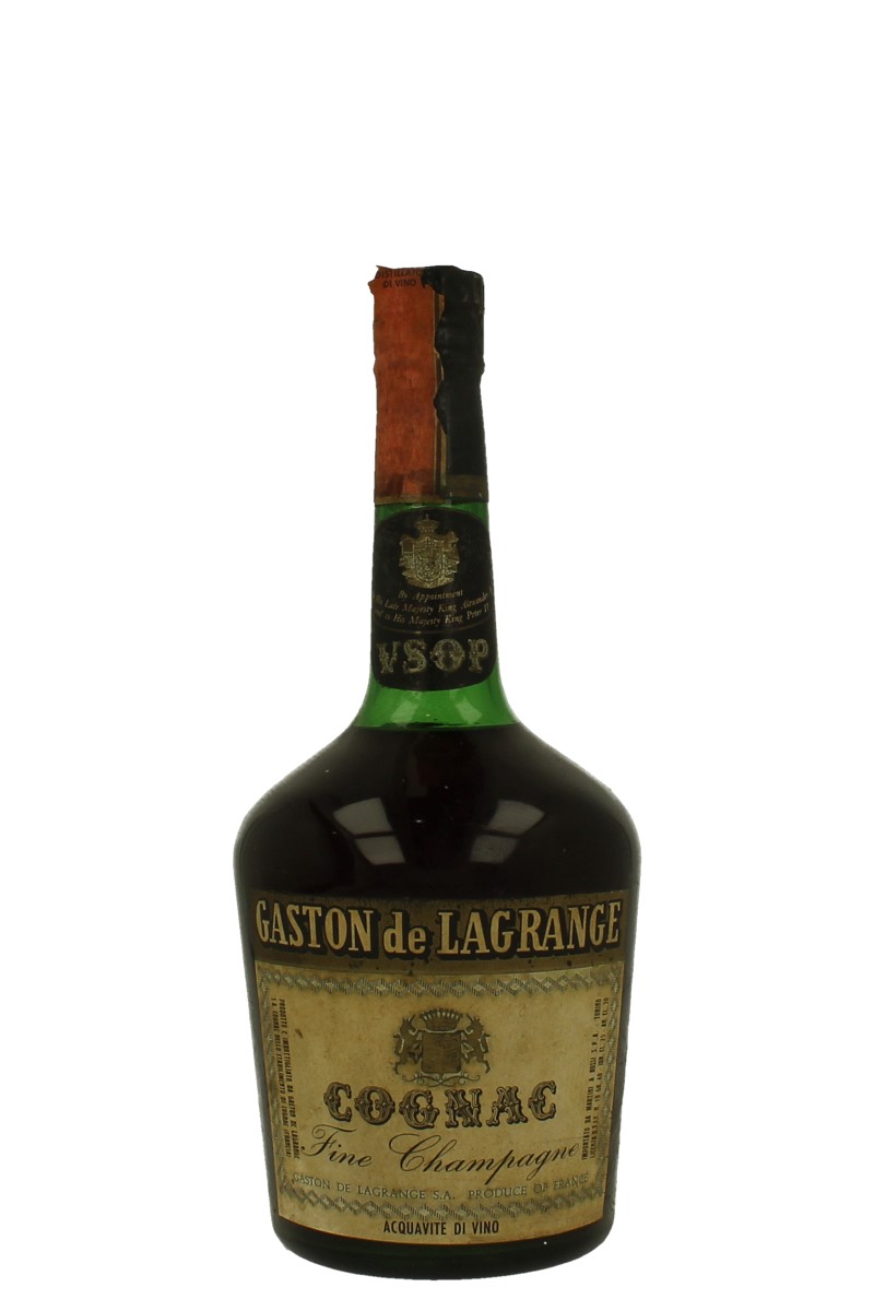 COGNAC GASTON De LAGRANGE Vsop Bot 60/70's 75cl 40% - Products