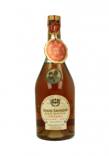 COGNAC GRAND EMPEREUR  ROI DE ROME 40 YO 75   CL 43   % VERY OLD BOTTLE 