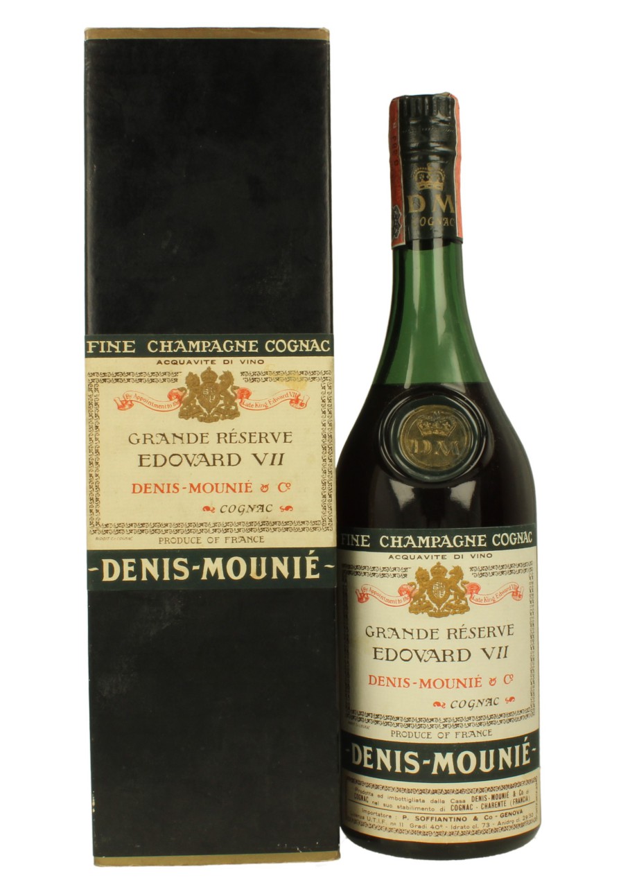 COGNAC GRANDE RESERVE EDOUARD VII DENIS MOUNIE 70 CL 40