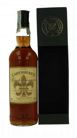 COGNAC Grosperrin 32 Years Old bot 2018 70cl 52.8% Cadenhead's - single cask -Grande Champagne