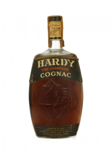 COGNAC HARDY  FINE CHAMPAGNE  75 CL 40 % BOTTLED IN THE 60'S -70'S