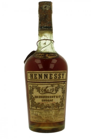 COGNAC HENNESSY bras Arme' Bot 60/70's 75cl 40%