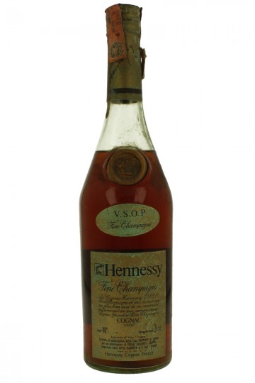 COGNAC HENNESSY  VSOP FINE CHAMPAGNE  70 CL 40 % OLD BOTTLE