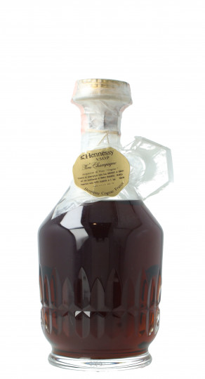 COGNAC Hennessy Vsop Fine Champagne - Bot. in The 80's 70cl 40% Crystal Decanter Baccarat