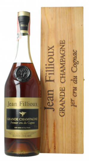 COGNAC JEAN FILLIOUX Grande Champagne 1 Cru 1980  circa 70cl 50%
