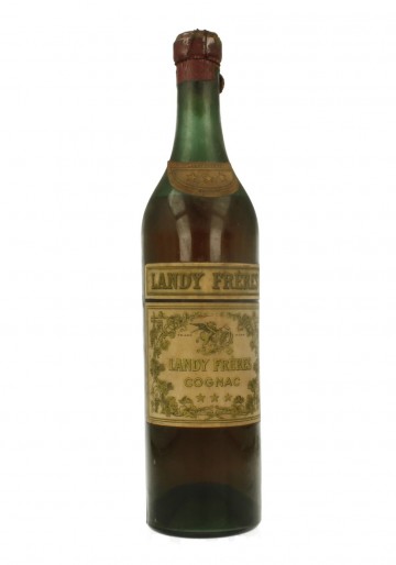 COGNAC LANDY FRERES  100 CL 42 % VERY RARE BOTTLED IN THE 20'S-30'S