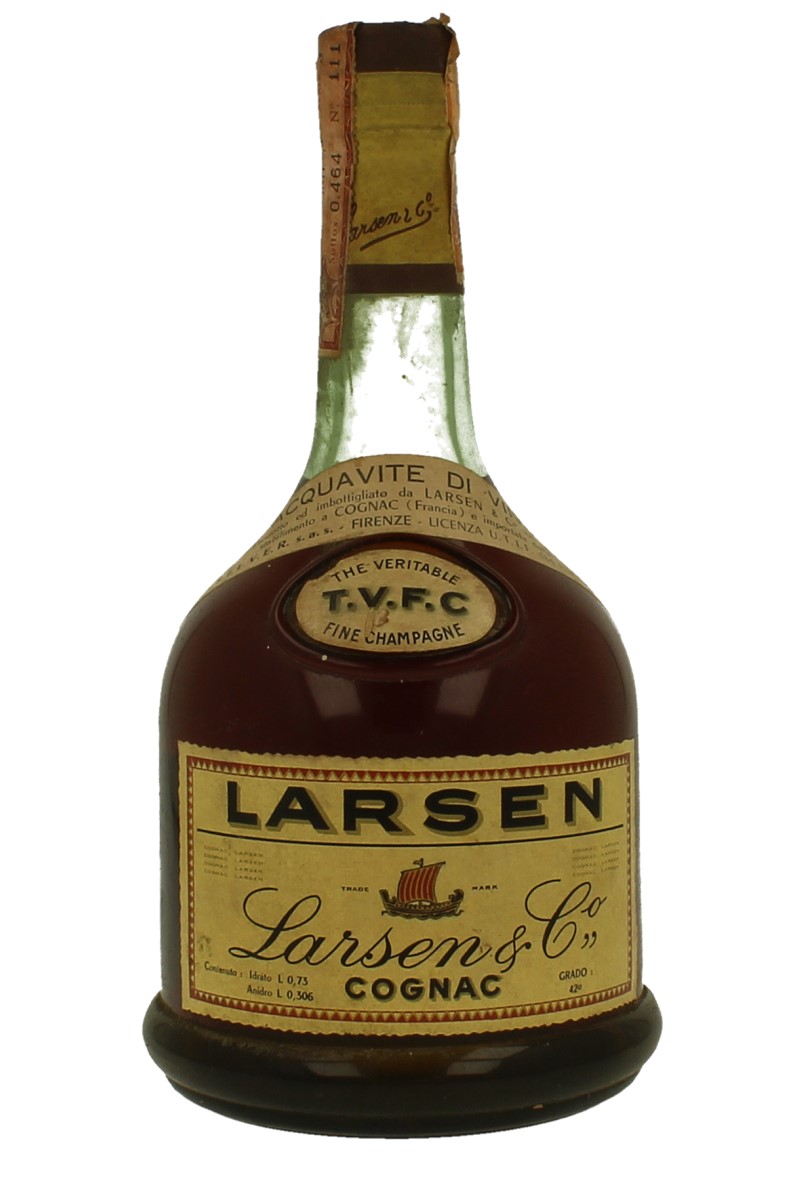 COGNAC LARSEN Bot 60/70's 75cl 40% THE VERITABLE - Products COGNAC LARSEN Bot 60/70's 75cl 40% THE VERITABLE - Products
