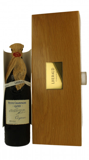 COGNAC LHERAUD Petite Champagne 1953 70cl 44% OB-