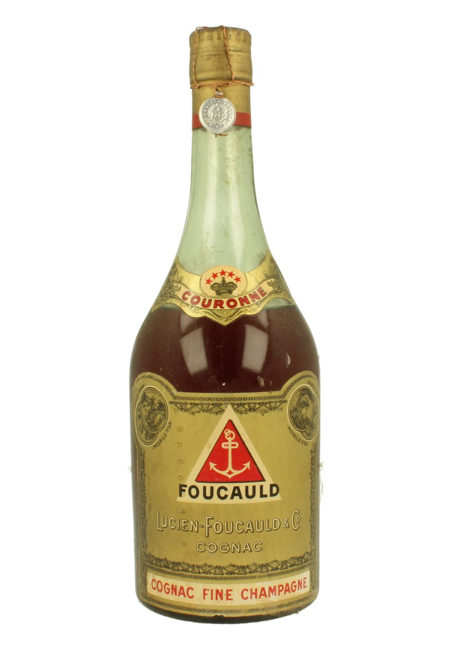 COGNAC LUCIEN FOUCAULD FINE CHAMPAGNE 73 CL 42% VERY OLD BOTTLE