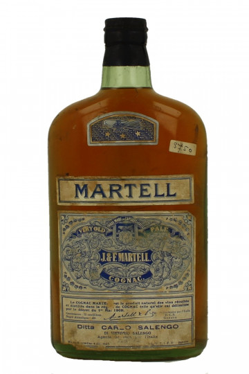 COGNAC MARTELL Bot.1940/50's 75cl 40% Very Very rare Spring cap