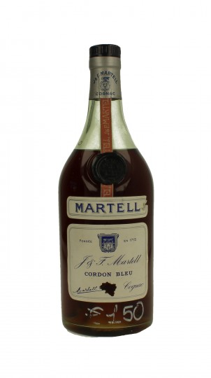 COGNAC MARTELL CORDON BLUE Bot 60/70's 70cl 42%