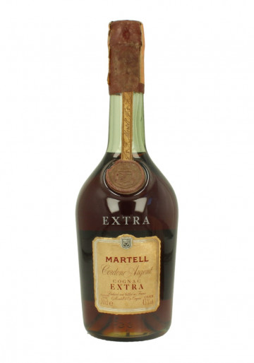 COGNAC MARTELL EXTRA -CORDON ARGENT 70 CL 43 % VERY OLD BOTTLE  