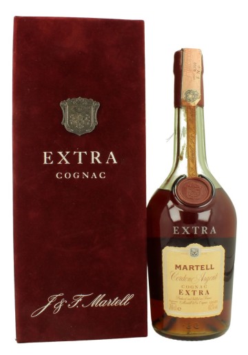 COGNAC MARTELL EXTRA  CORDON ARGENT 70cl 42% RED BOX 