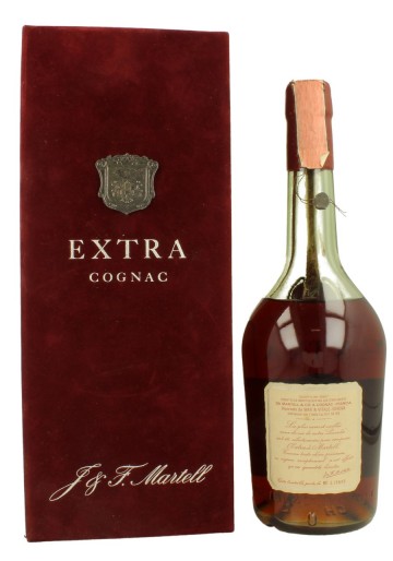 COGNAC MARTELL EXTRA  CORDON ARGENT 70cl 42% RED BOX 