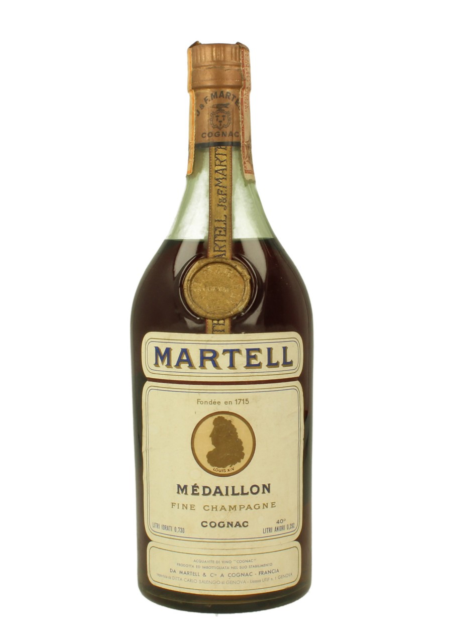 その他 MARTELL MEDAILLON COGNAC MARTELL MEDAILLON 75CL 40% BOTTLED IN THE 70'S - Products