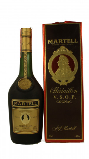 COGNAC MARTELL Medaillon VSOP - Bot.70-80's 70cl 40%